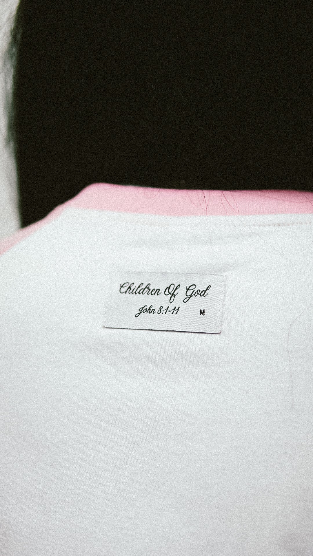 Jesus My Savior Long Sleeve Pink