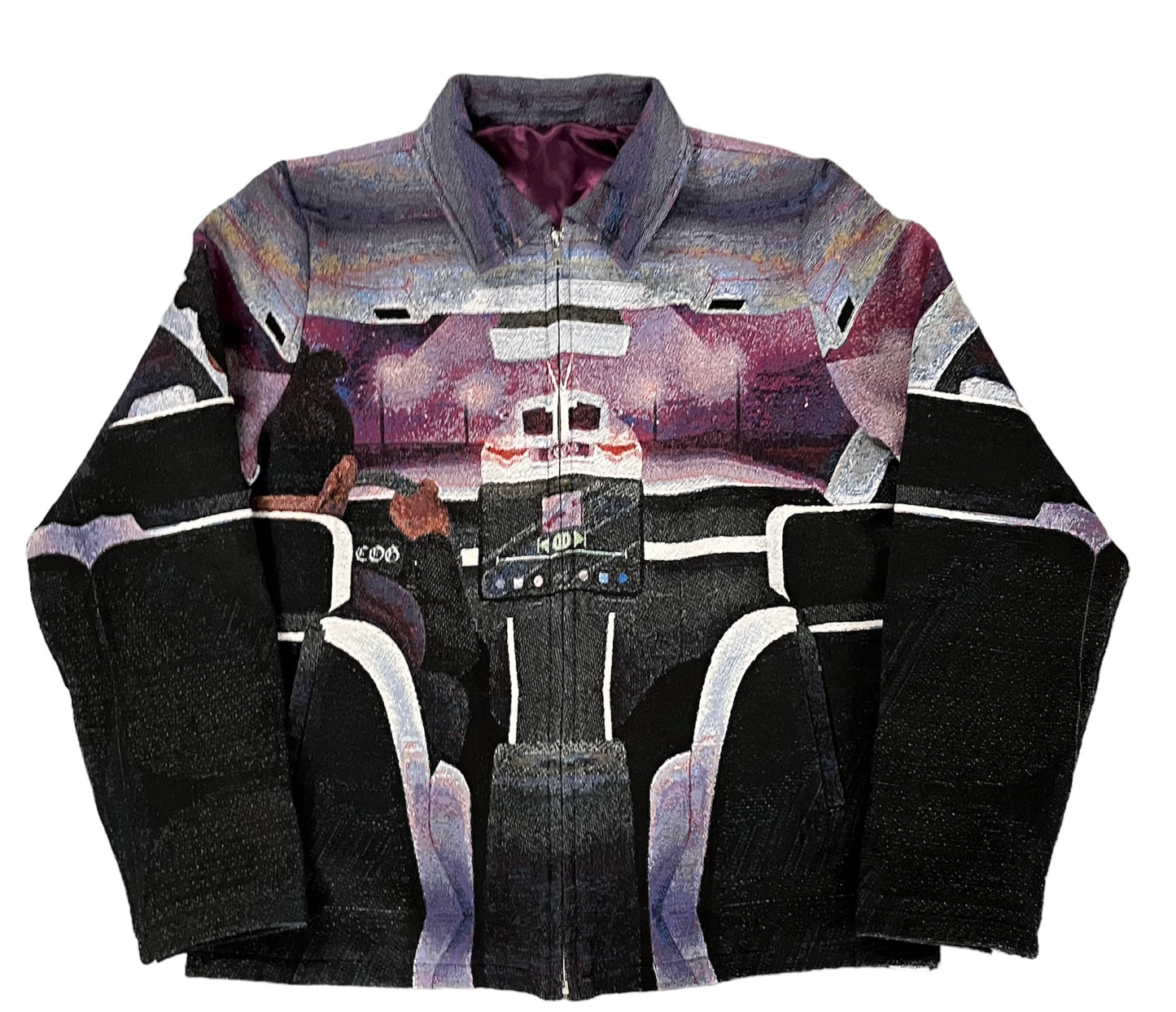 Tapestry jacket God is my Best Friend