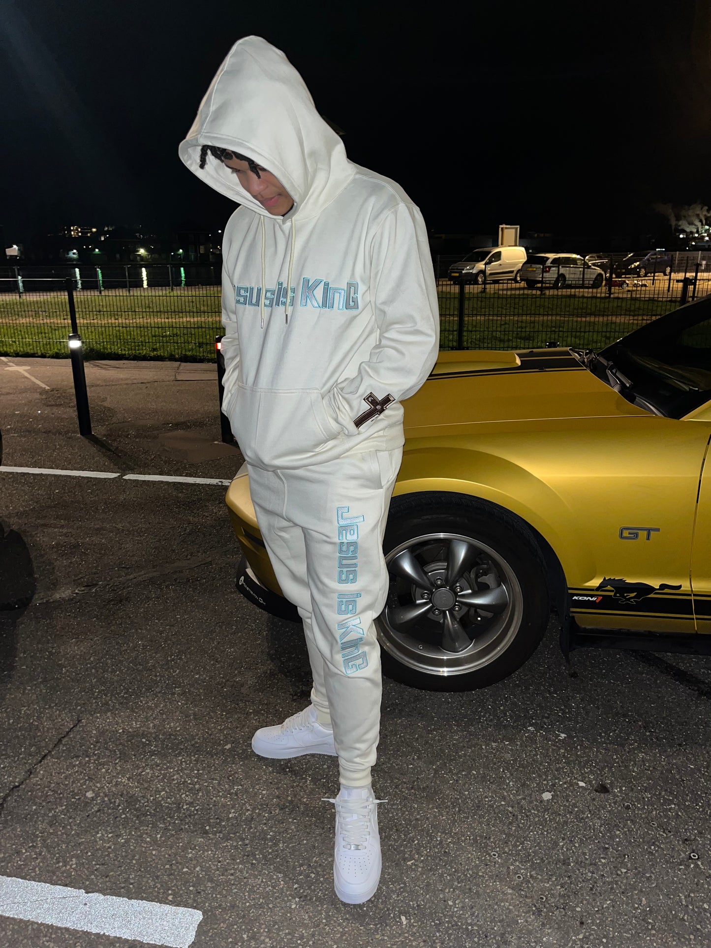 J.I.K Sweatsuits Off - White