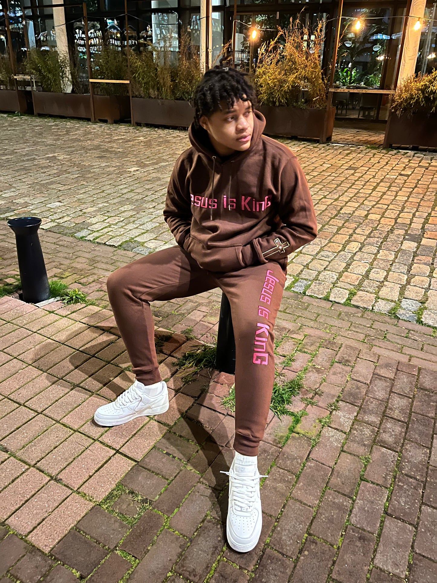 J.I.K Sweatsuits Brown