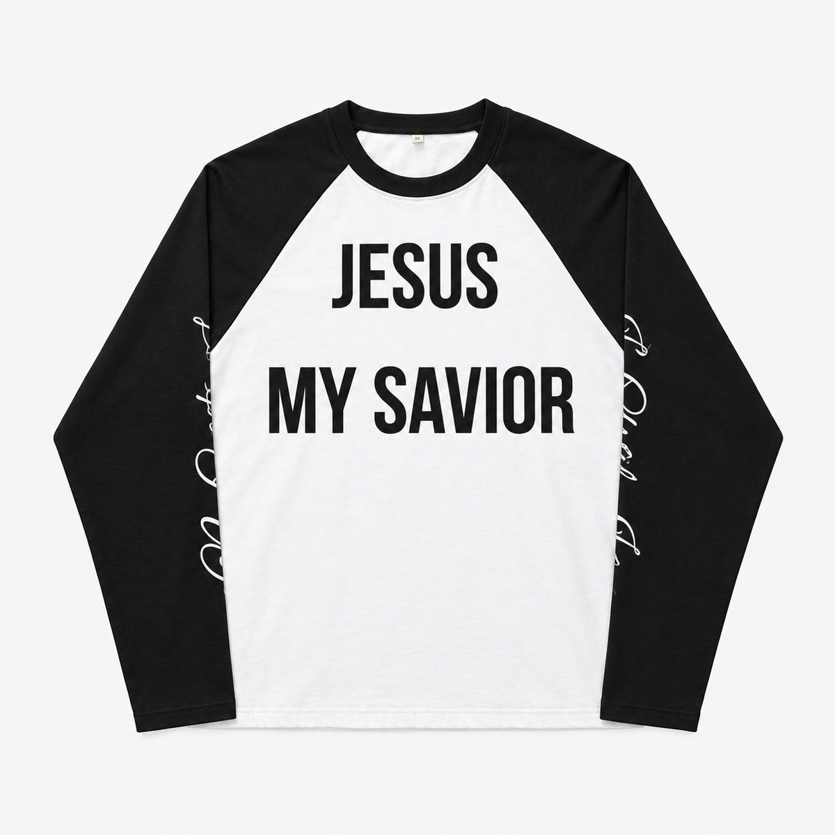 Jesus My savior Long sleeve Black